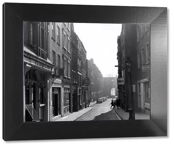Essex Street, Strand, London, in 1963