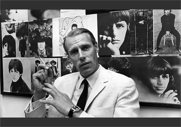Record producer George Martin in 1967