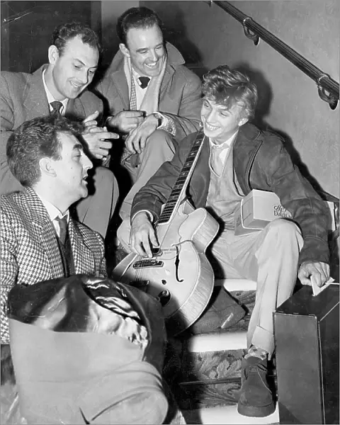 Tommy Steele and his band the Steelmen 1957