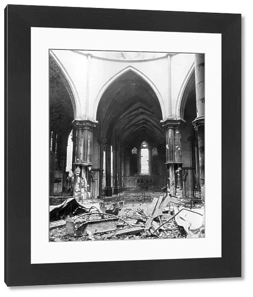 London in the Blitz Temple Church air raid 15