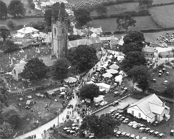 Widecombe Fair in Devon 1935