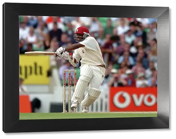 Brian Lara of the West Indies, in action during the 4th Test against England at the Oval 2044