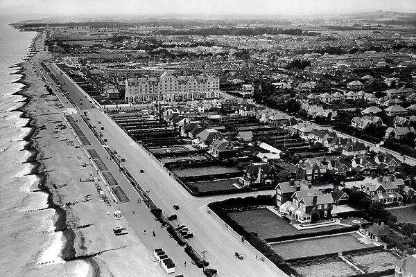 Aerial view of West Worthing 1936