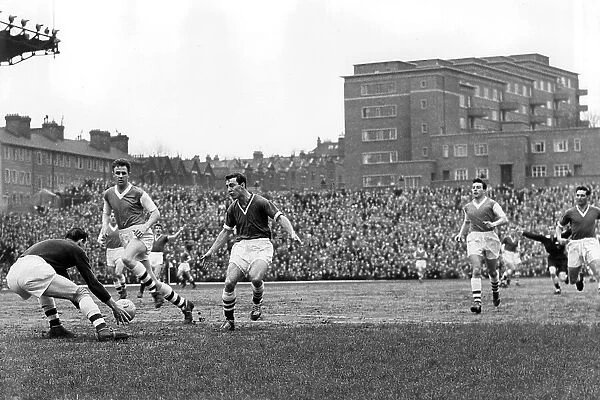 Arsenal v Chelsea at Highbury 1960