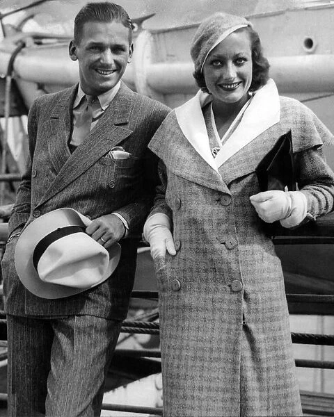 Joan Crawford, and Douglas Fairbanks Jnr
