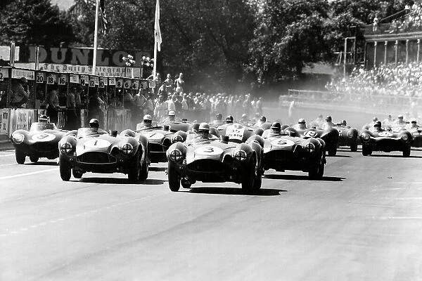 Motor Racing at Aintree 1955