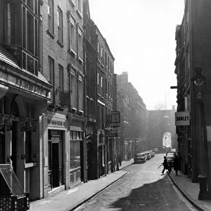 Essex Street, Strand, London, in 1963