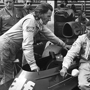 Graham Hill and Jackie Stewart 1973