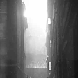 London in the Blitz Temple Church air raid 1