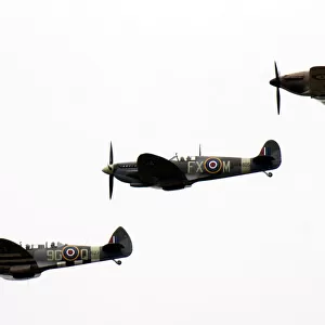 Spitfires at the 100th centenary celebration of the RAF