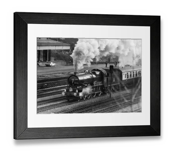 Framed Print : Steaming out of Paddington Framed Print : Steaming out of Paddington