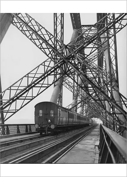 Crossing the Forth Rail Bridge