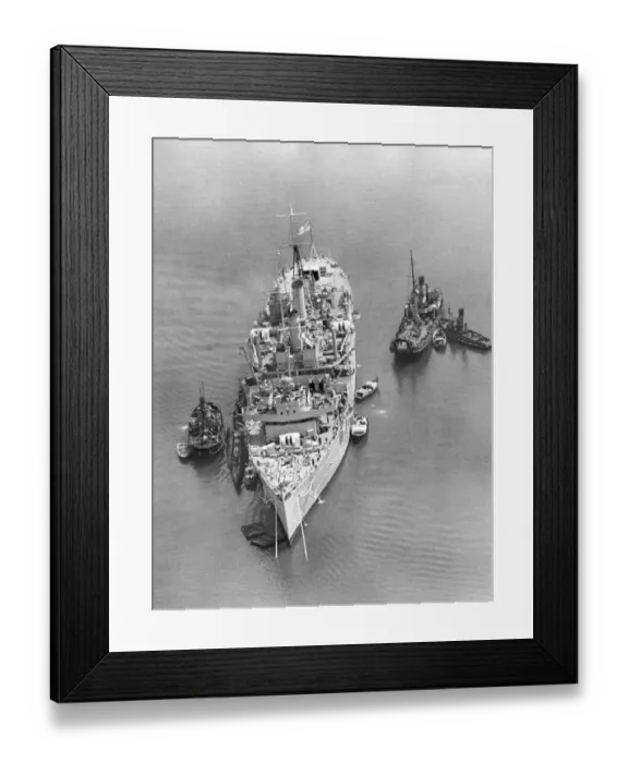 Framed Print : HMS Maidstone Royal Navy submarine depot ship Framed Print : HMS Maidstone Royal Navy submarine depot ship