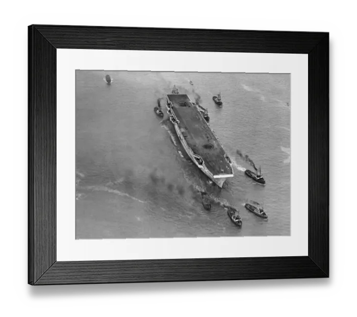 Framed Print : Royal Naval aircraft carrier HMS Ark Royal Framed Print : Royal Naval aircraft carrier HMS Ark Royal