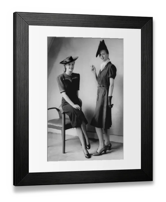 Framed Print : Wartime Fashion Framed Print : Wartime Fashion