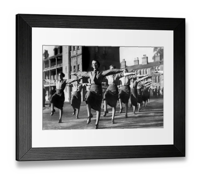 Framed Print : Training of Auxiliary Territorial Service Framed Print : Training of Auxiliary Territorial Service