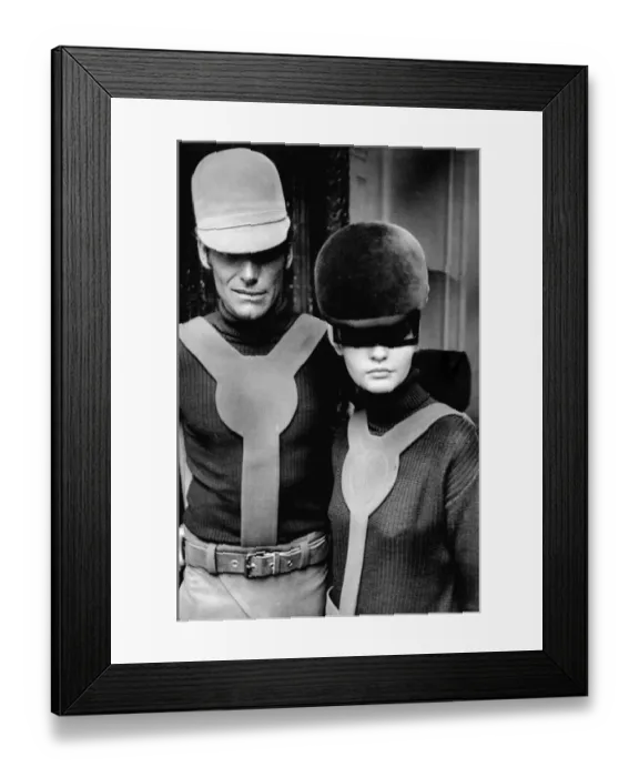 Framed Print : Space age fashions 1966 Framed Print : Space age fashions 1966