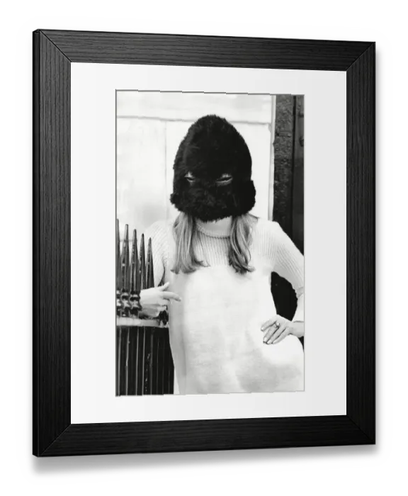 Framed Print : Eccentric sixties fashion Framed Print : Eccentric sixties fashion