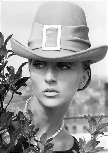 1960s Hat model Nikki Ross