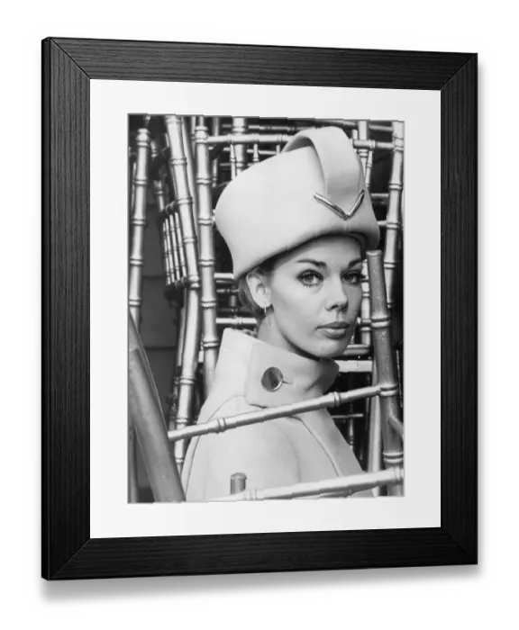 Framed Print : Military style sixties fashion Framed Print : Military style sixties fashion
