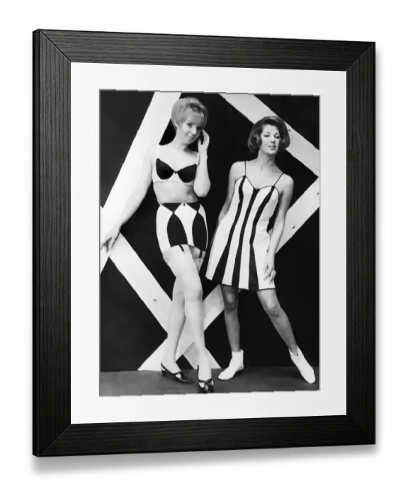 Framed Print : Op Art fashion Framed Print : Op Art fashion