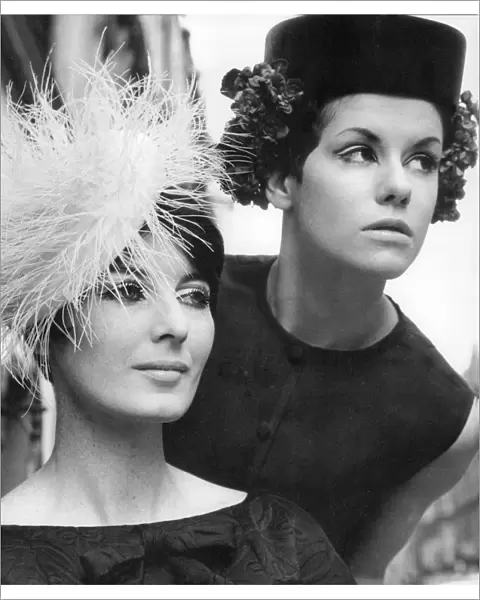 Dior collection hats 1966