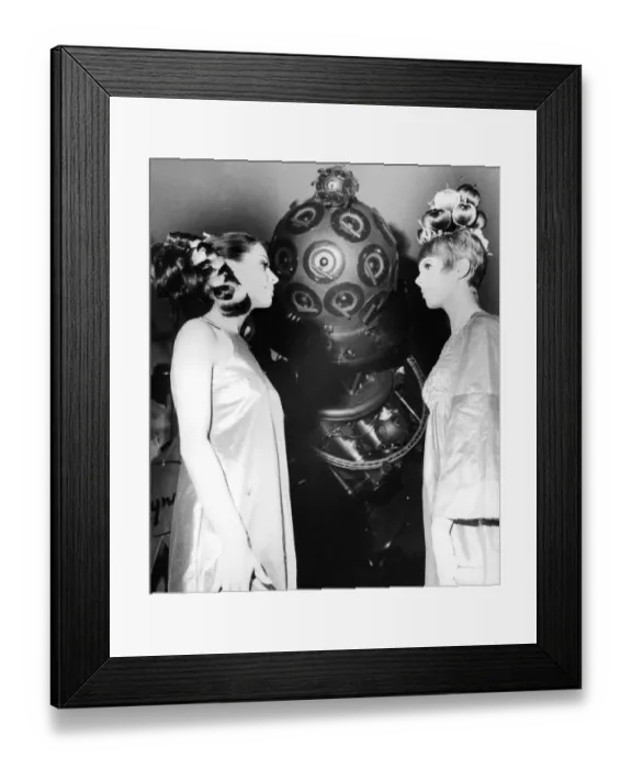 Framed Print : Space age sixties fashion Framed Print : Space age sixties fashion