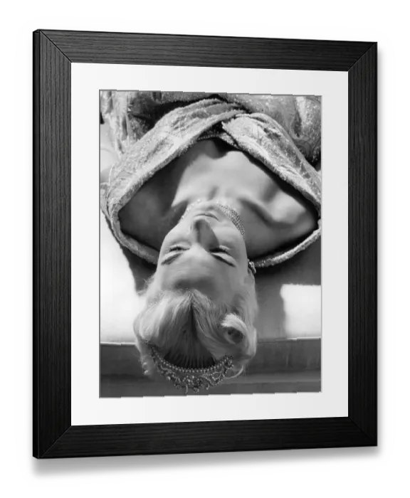 Framed Print : Hartnell fifties glamour