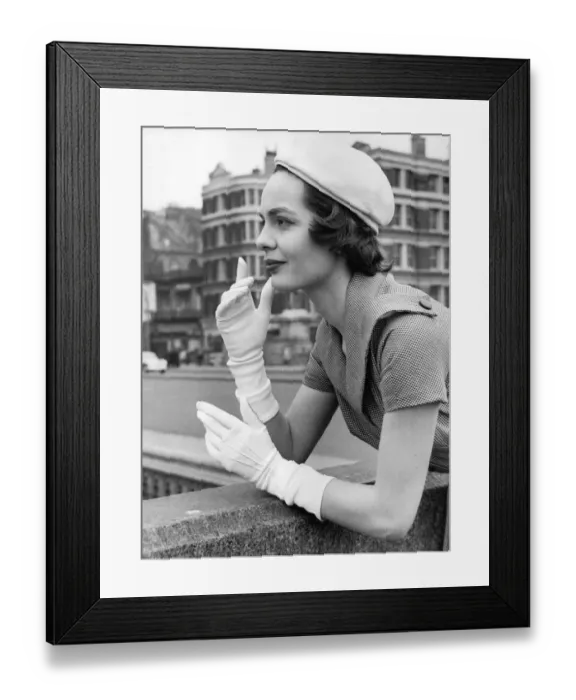 Framed Print : Classic fifties style Framed Print : Classic fifties style