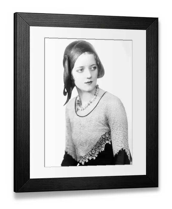 Framed Print : Thirties straw hat with swallow tail design Framed Print : Thirties straw hat with swallow tail design