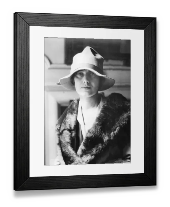 Framed Print : Twenties soft felt hat Framed Print : Twenties soft felt hat