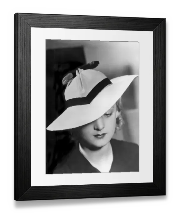 Framed Print : Smart 1930s hat Framed Print : Smart 1930s hat