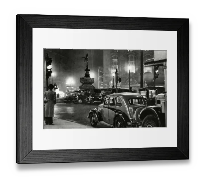 Framed Print : Piccadilly Circus 1937 Framed Print : Piccadilly Circus 1937