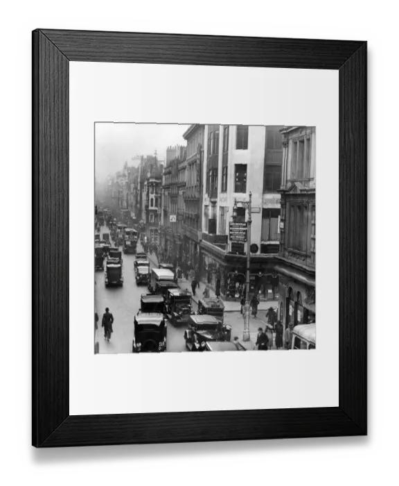 Framed Print : Bond Street in 1933 Framed Print : Bond Street in 1933