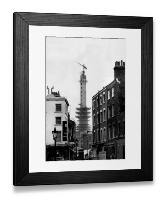 Framed Print : The Post OfficeTower in London under construction Framed Print : The Post OfficeTower in London under construction