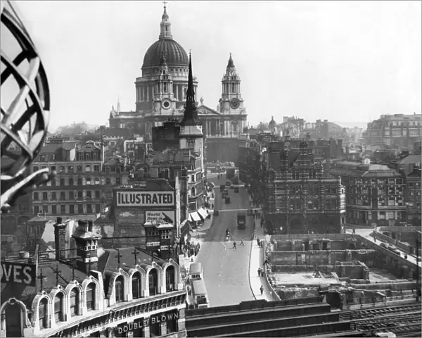 Ludgate Hill and St Pauls Cathedral
