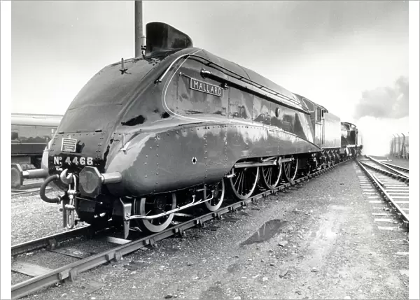 The Mallard, steam engine