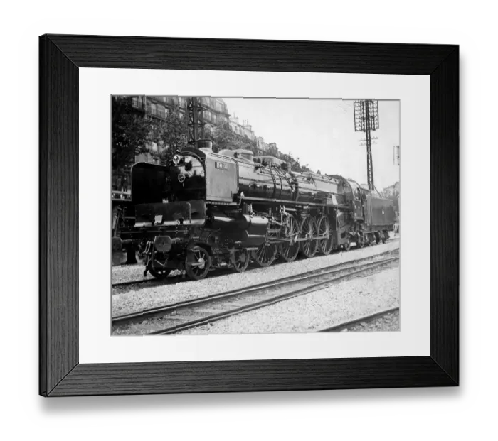 Framed Print : French Mountain Steam locomotive 241 Framed Print : French Mountain Steam locomotive 241