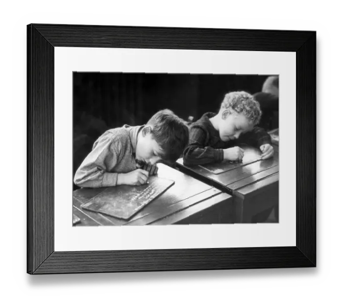 Framed Print : Writing on slates Framed Print : Writing on slates