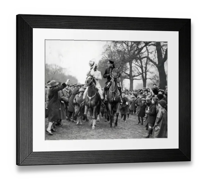 Framed Print : Tom Mix in London Framed Print : Tom Mix in London
