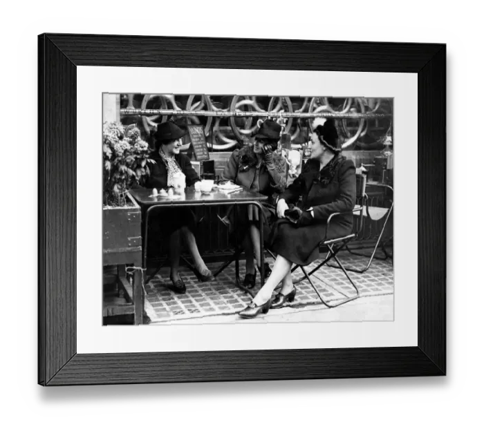 Framed Print : Time for Coffee