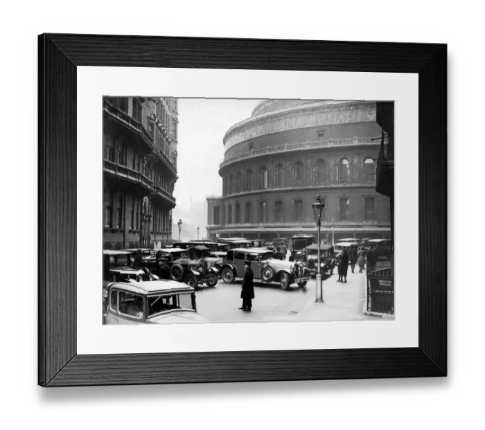 Framed Print : Parking at the Royal Albert Hall Framed Print : Parking at the Royal Albert Hall