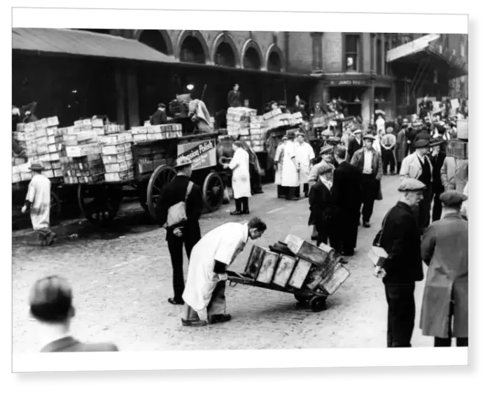 Print : Billingsgate market reopens Print : Billingsgate market reopens
