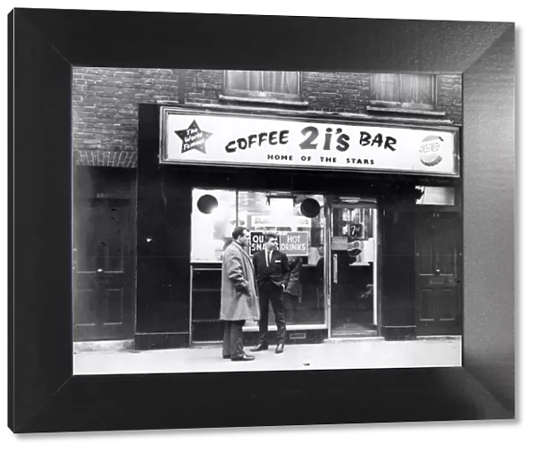 2is Coffee Bar in Old Compton Street, Soho, 1963