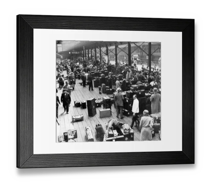 Framed Print : Travel in the 1930s Framed Print : Travel in the 1930s