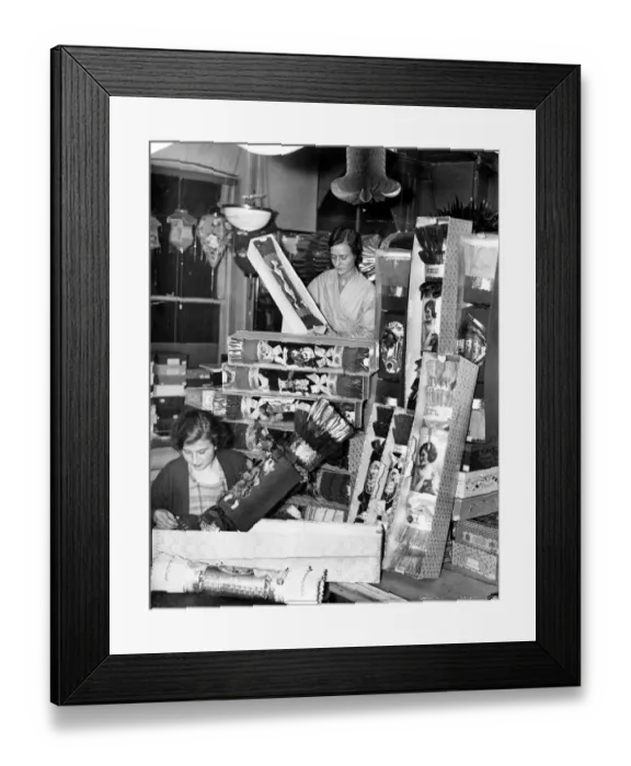 Framed Print : Tom Smiths Cracker Factory 1934