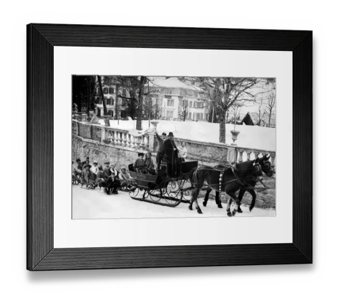 Framed Print : Dashing through the snow Framed Print : Dashing through the snow