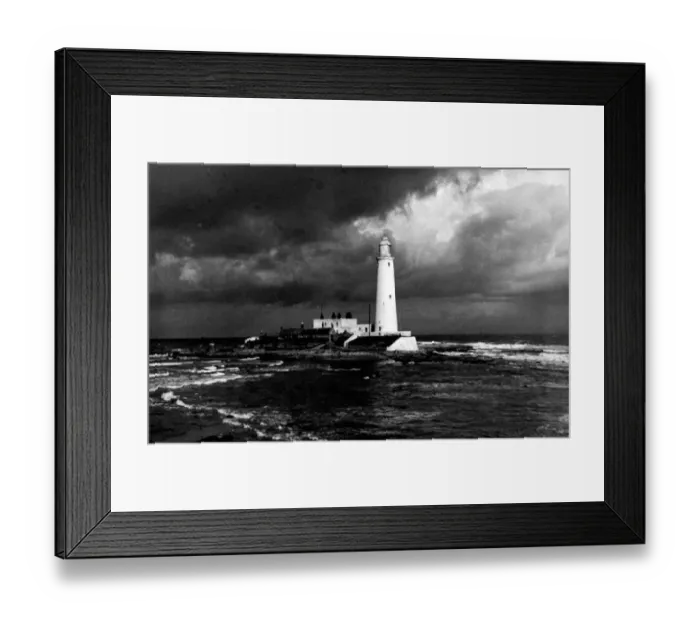 Framed Print : St Marys lighthouse, Whitley Bay Framed Print : St Marys lighthouse, Whitley Bay