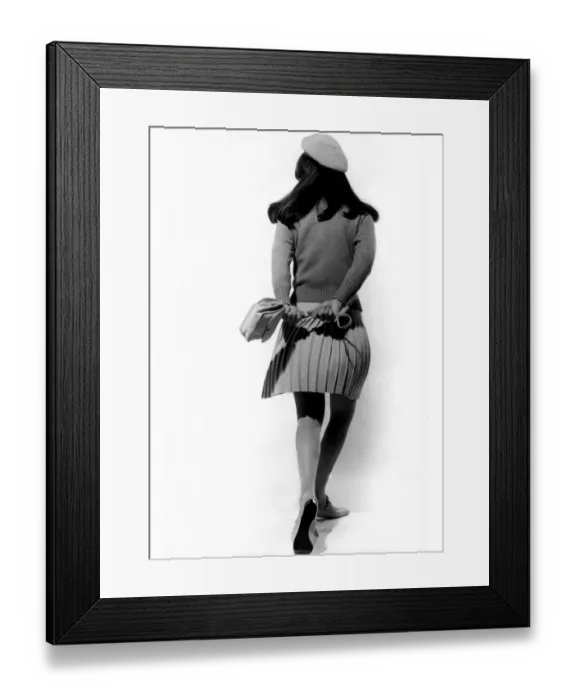 Framed Print : Sixties street style Framed Print : Sixties street style