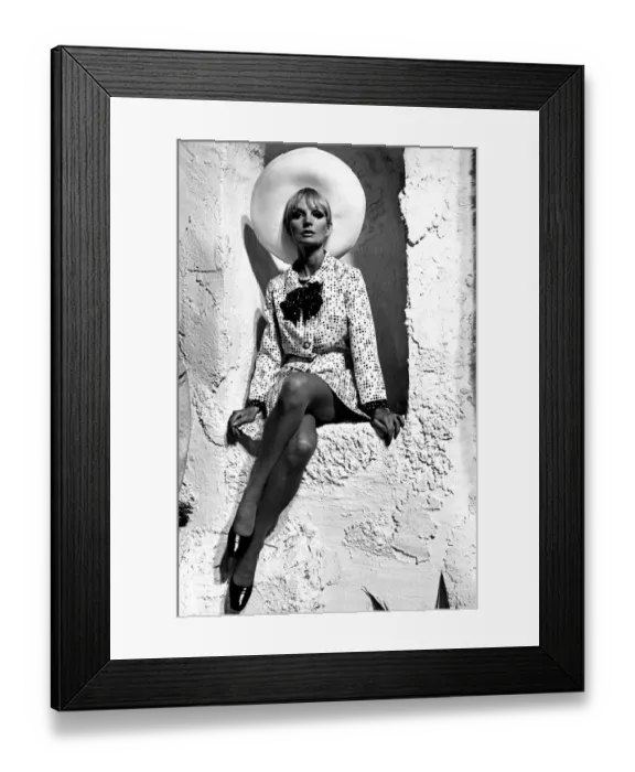 Framed Print : Model Hannerle Dehn 1967 Framed Print : Model Hannerle Dehn 1967